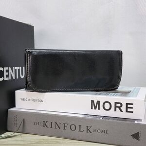 Lancome Black Cosmetic wMirror Bag
